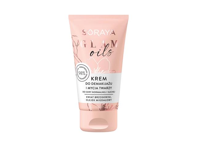 SORAYA GLAM OILS Krem do demakijażu i mycia twarzy interakcje ulotka krem  125 ml