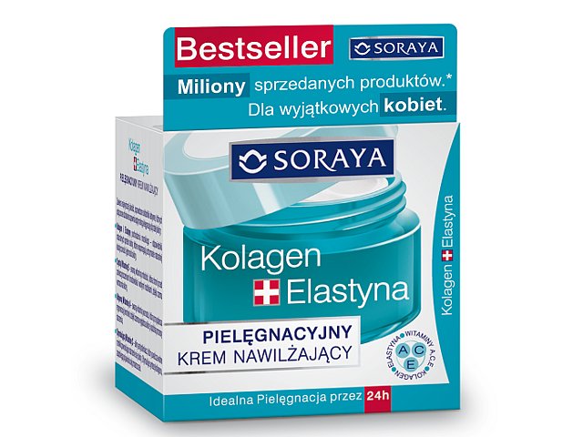 Soraya Kolagen+Elastyna Krem nawilżający interakcje ulotka krem  50 ml