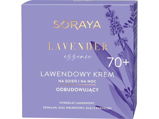 SORAYA LAVENDER ESSENCE Lawendowy Krem na dzień i na noc Odbudowujący 70+ interakcje ulotka   50 ml