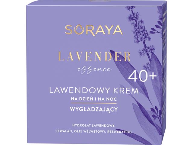 SORAYA LAVENDER ESSENCE Lawendowy Krem na dzień i na noc Wygładzający 40+ interakcje ulotka krem - 50 ml