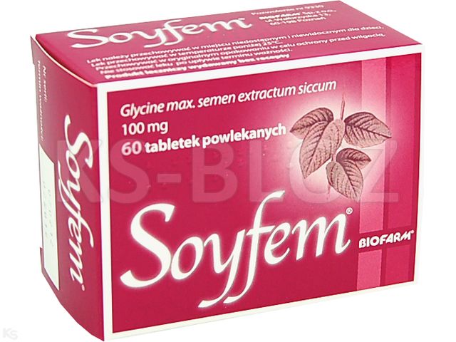 Soyfem interakcje ulotka tabletki powlekane 26 mg 60 tabl. (6 blist. po 10 tabl.)