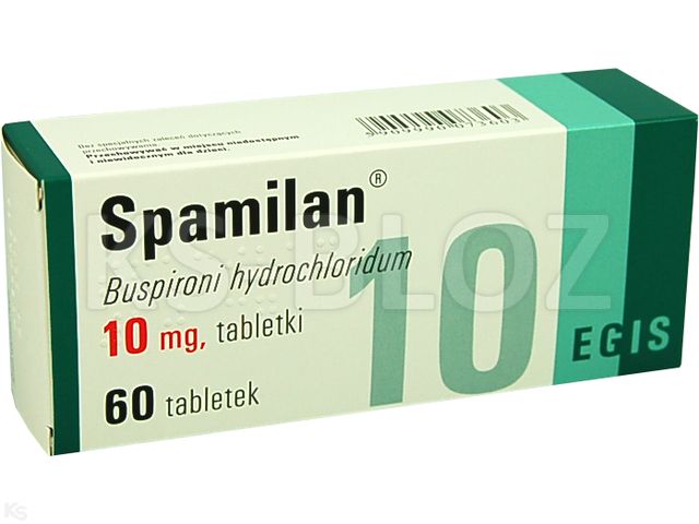 Spamilan interakcje ulotka tabletki 10 mg 60 tabl. | 6 blist.po 10 szt.