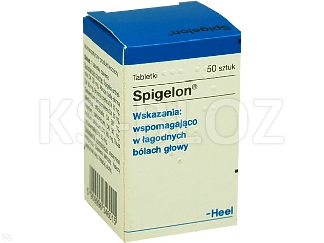 Spigelon interakcje ulotka tabletki - 50 tabl. (poj.)