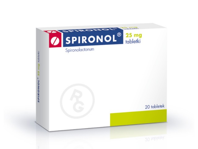 Spironol interakcje ulotka tabletki 25 mg 20 tabl. | 1x20