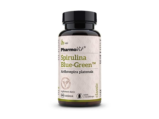 Spirulina Blue-Green interakcje ulotka tabletki 200 mg 180 tabl.