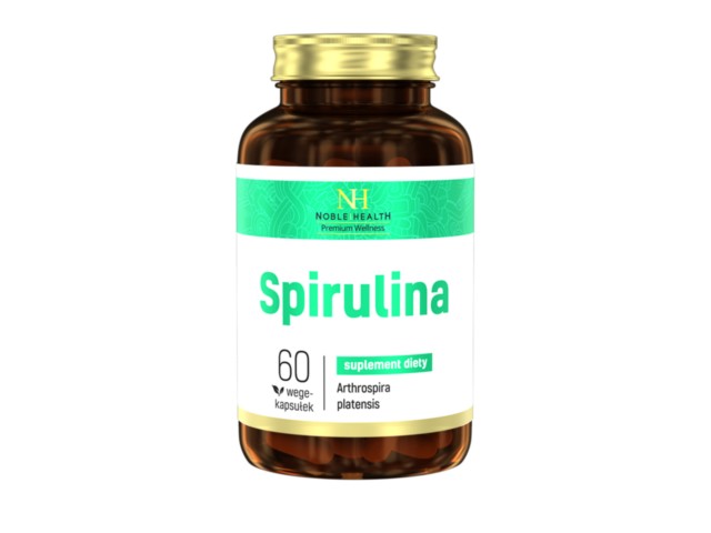 Spirulina interakcje ulotka kapsułki  60 kaps.