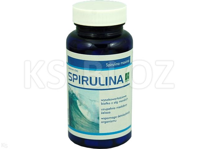 Spirulina interakcje ulotka kapsułki 450 mg 100 kaps.