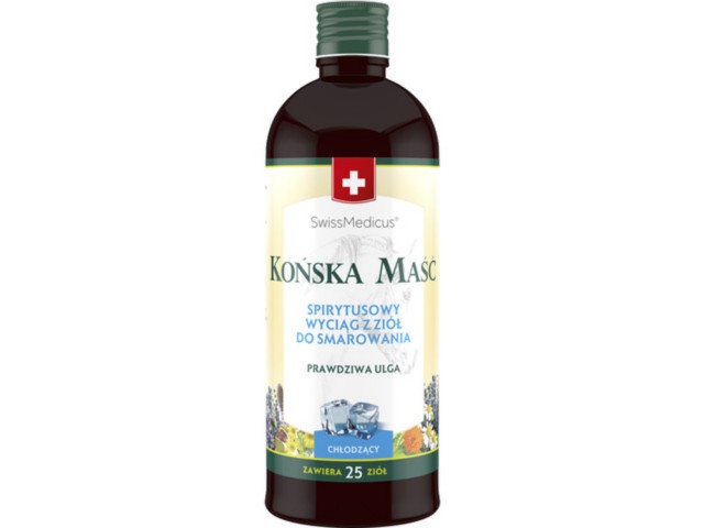 Spirytusowy Wyciąg z ziół Chłodzący SwissMedicus interakcje ulotka płyn - 400 ml