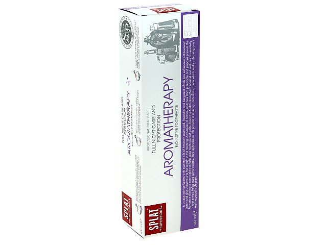 Splat Aromatherapy Pasta do mycia zębów interakcje ulotka pasta do zębów - 100 ml