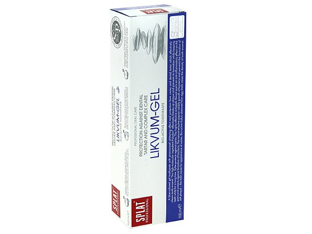 Splat Likvum-Gel Pasta do mycia zębów interakcje ulotka pasta do zębów - 100 ml