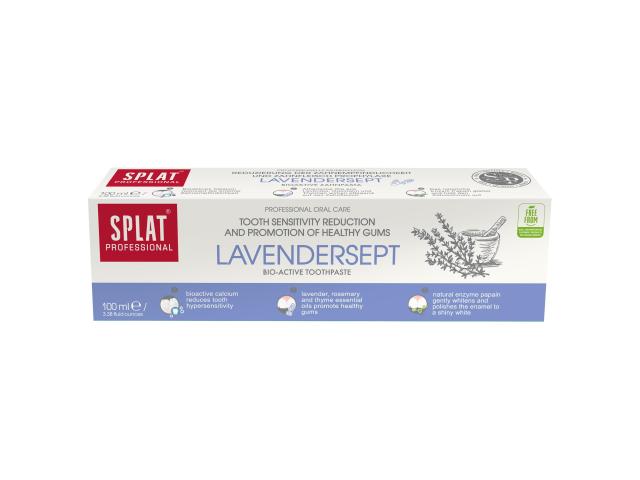 Splat Professional Lavandersept Pasta do zębów bioaktywna interakcje ulotka pasta do zębów - 100 ml