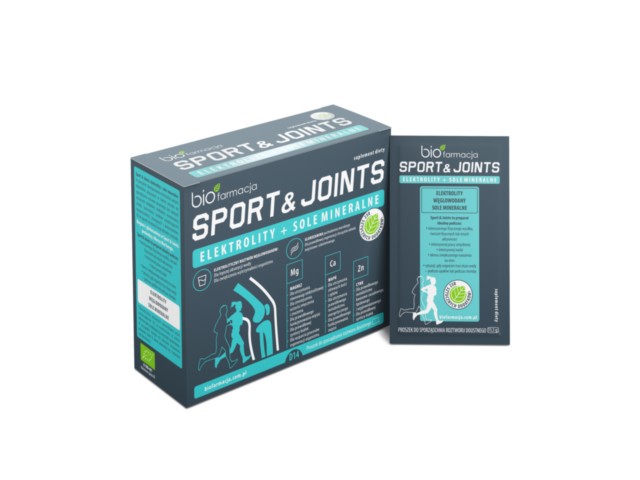 Sport & Joints Elektrolity I Sole Mineralne interakcje ulotka proszek do sporządzania roztworu doustnego  14 sasz. po 15.5 g