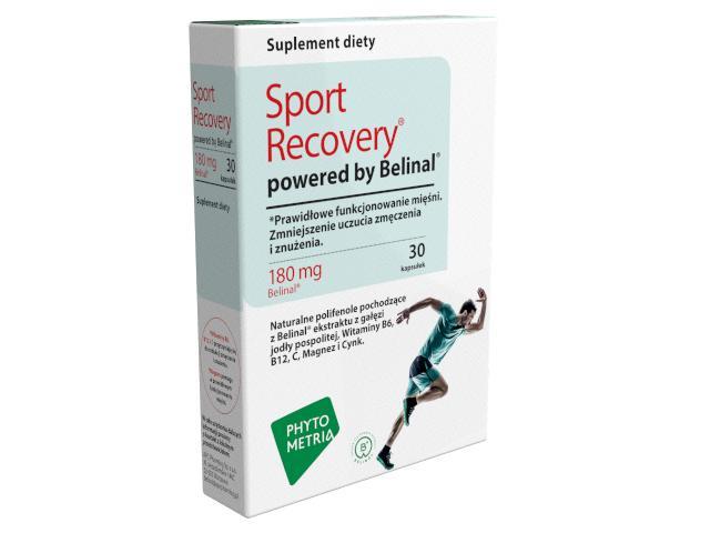 Sport Recovery Powered By Belinal interakcje ulotka kapsułki  30 kaps.