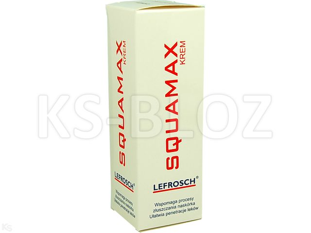 Squamax na gładką skórę głowy do stosowania interakcje ulotka krem - 100 ml