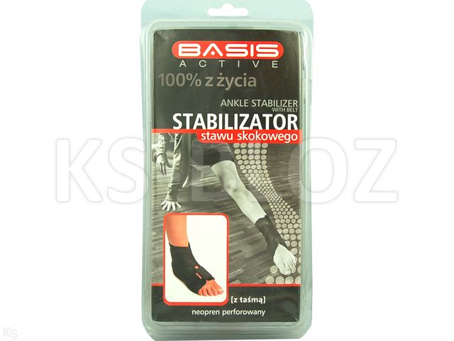 Stabil BASIS ACTIVE skok z taśmą M interakcje ulotka stabilizator - 1 szt.