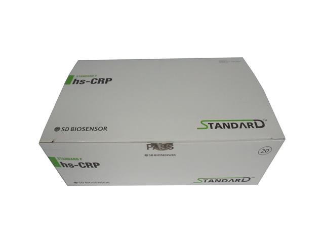 STANDARD F hs-CRP ref. F-HCRP kat. 10HSC10B interakcje ulotka test kasetkowy - 20 szt.