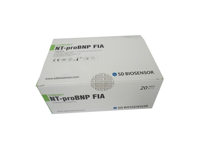 STANDARD F NT-proBNP FIA ref. F-NTP-01 kat. 10NTP10B interakcje ulotka test kasetkowy - 20 szt.