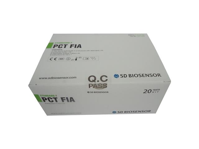 STANDARD F PCT FIA ref. F-PCT-02 kat. 10PCT20B interakcje ulotka test kasetkowy  20 szt.