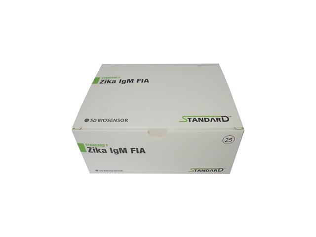 STANDARD F Zika IgM FIA ref. FZKA02B kat. 10ZK30D interakcje ulotka test kasetkowy - 25 szt.