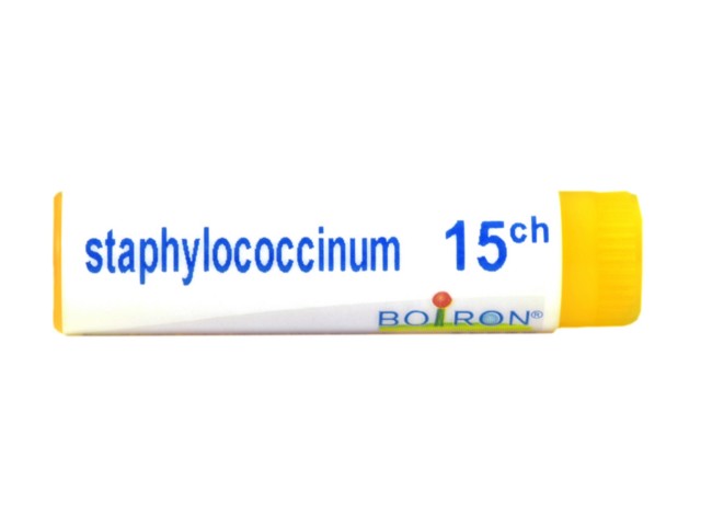 Staphylococcinum 15 CH interakcje ulotka granulki w pojemniku jednodawkowym  1 g