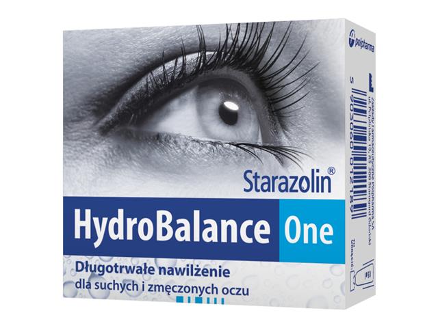 Starazolin Hydrobalance One interakcje ulotka krople do oczu  12 poj. po 0,5 ml