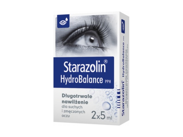 Starazolin Hydrobalance PPH interakcje ulotka krople do oczu  10 ml (2 szt. po 5 ml)