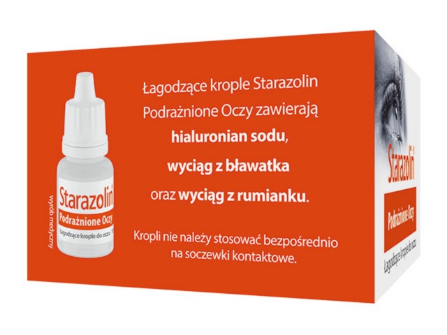 Starazolin Podrażnione Oczy interakcje ulotka krople do oczu  10 ml