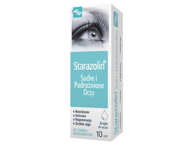 Starazolin Suche I Podrażnione Oczy interakcje ulotka krople do oczu  10 ml