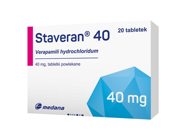 Staveran 40 interakcje ulotka tabletki powlekane 40 mg 20 tabl.