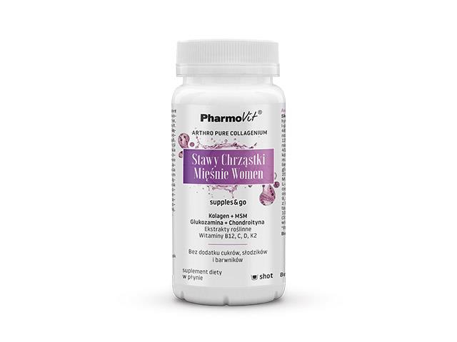 Stawy Chrząstki Mięśnie Women supples & go Pharmovit interakcje ulotka płyn - 120 ml