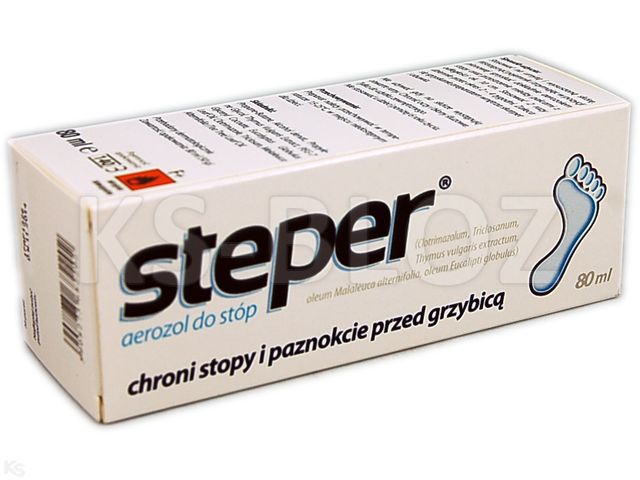 Steper Aerozol do stóp interakcje ulotka aerozol - 80 ml