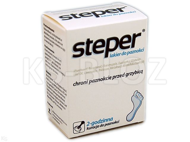 Steper Lakier do paznokci interakcje ulotka lakier  10 ml