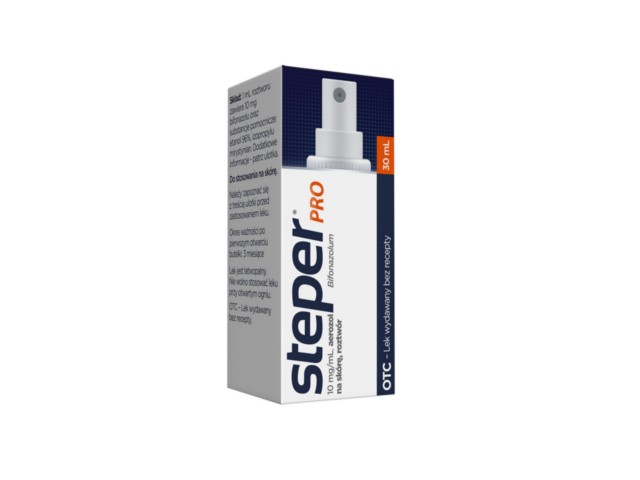 Steper Pro interakcje ulotka aerozol na skórę, roztwór 10 mg/ml 30 ml