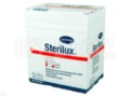 Sterilux Kompresy jałowe z gazy 17 nitkowe 12 warstwowe 5 x 5 cm interakcje ulotka   25 szt.