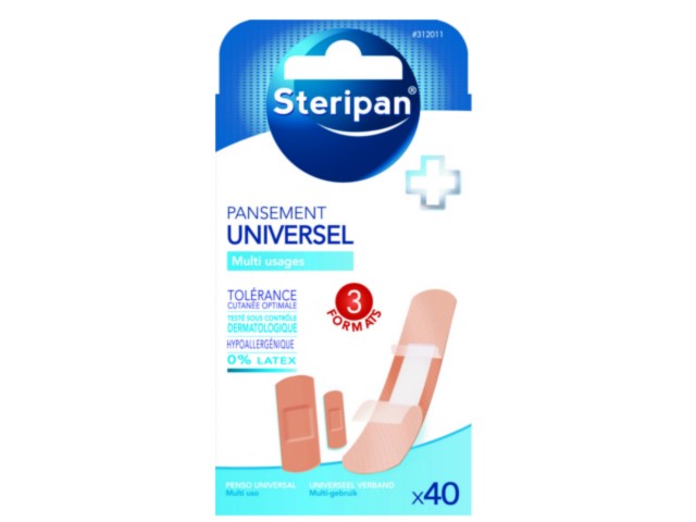 Steripan Plaster z opatrunkiem interakcje ulotka plaster  40 szt.