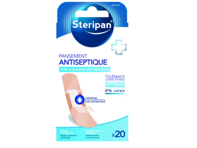 Steripan Plastry z opatrunkiem interakcje ulotka  - 20 szt.