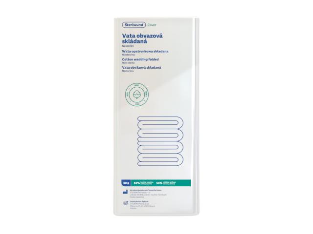 Steriwund Cover Wata opatrunkowa składana 1367 interakcje ulotka wata - 50 g