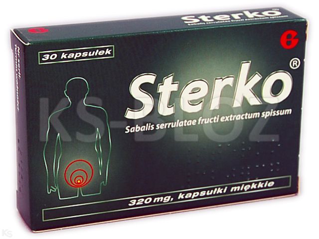 Sterko interakcje ulotka kapsułki miękkie 320 mg 30 kaps. (2x15)