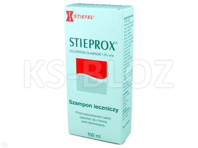 Stieprox interakcje ulotka szampon leczniczy 15 mg/g 100 ml | butelka