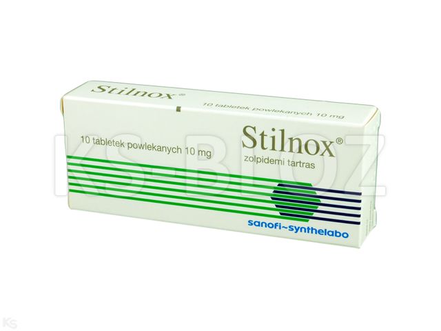 Stilnox interakcje ulotka tabletki powlekane 10 mg 10 tabl. | blister
