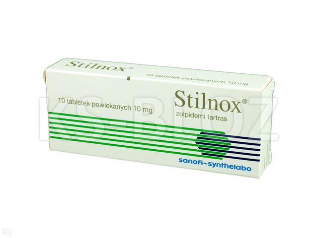 Stilnox interakcje ulotka tabletki powlekane 10 mg 10 tabl. (blist.)