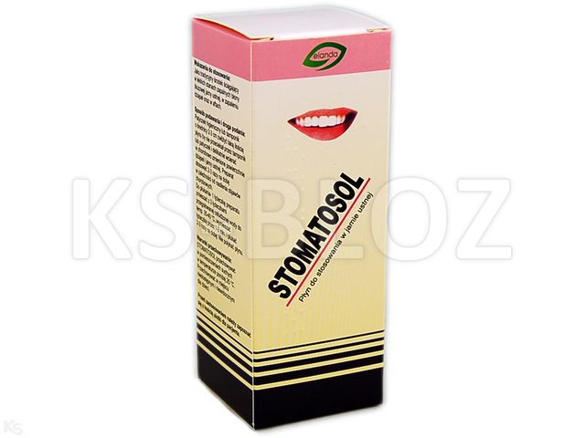 Stomatosol interakcje ulotka płyn do stosowania w jamie ustnej - 45 g