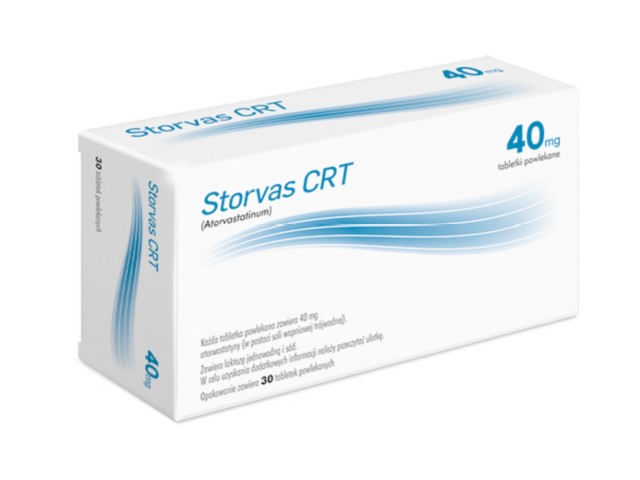 Storvas Crt interakcje ulotka tabletki powlekane 40 mg 30 tabl.