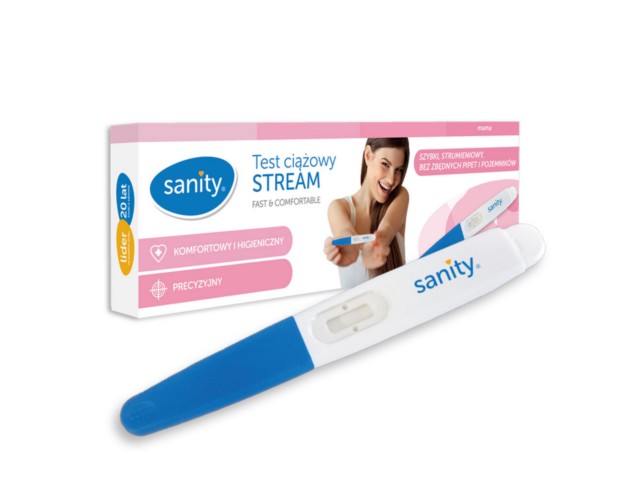 Stream Test ciążowy interakcje ulotka test ciążowy - 1 szt.