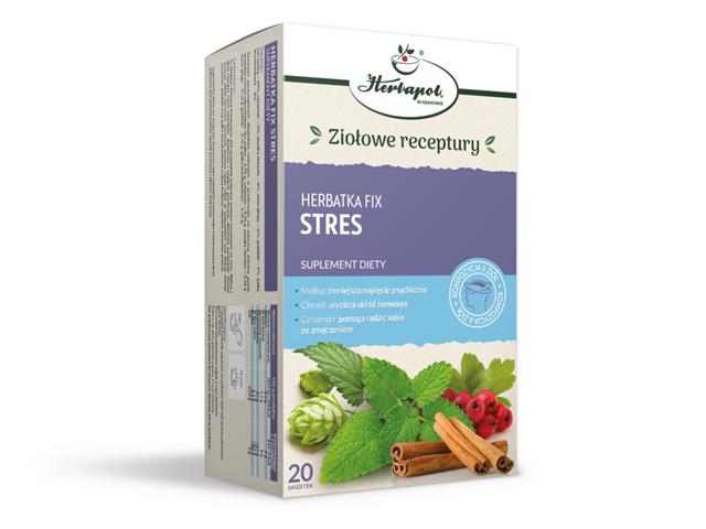 Stres Fix Herbatka interakcje ulotka  2 g 20 toreb.