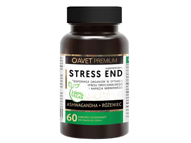 Stress End Ashwagadha + Różeniec interakcje ulotka kapsułki - 60 kaps.