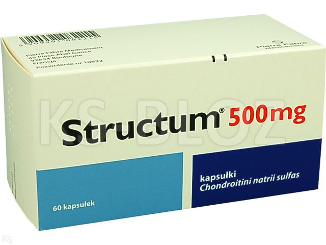 Structum interakcje ulotka kapsułki 500 mg 60 kaps.
