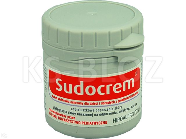 Sudocrem Krem antyseptyczny interakcje ulotka   60 g