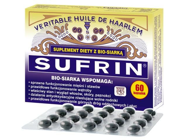 Sufrin Veritable L'huile De Haarlem interakcje ulotka kapsułki 60 kaps.