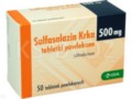 Sulfasalazin Krka interakcje ulotka tabletki powlekane 500 mg 50 tabl.